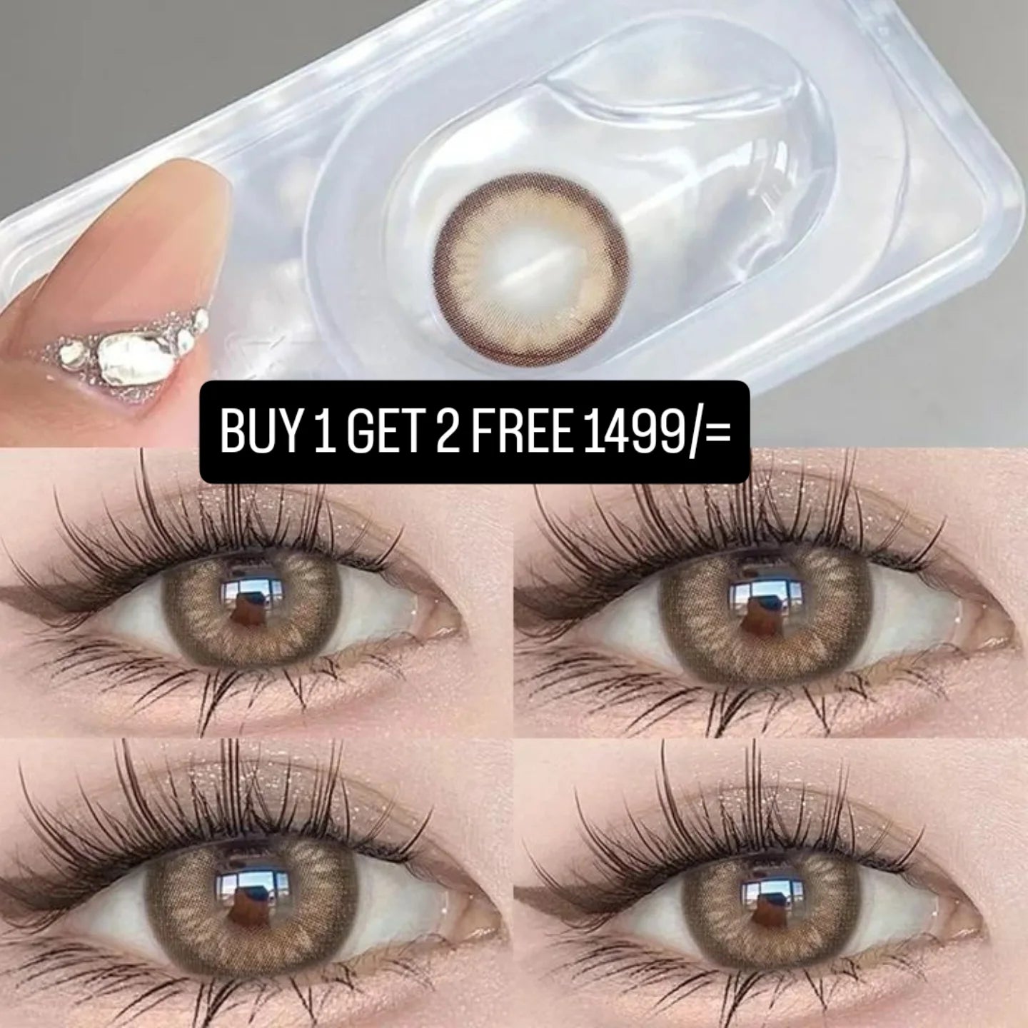 BUY 1 GET 2 FREE🔥(MS-HAZEL +MS-GREY  + MS-MEDUSA)