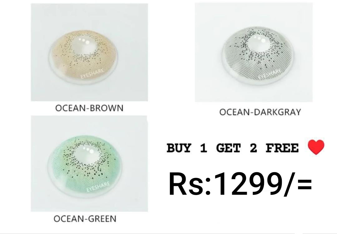 BUY 1 GET 2 FREE♥️ OCEAN GREEN+OCEAN GREY+OCEAN BROWN